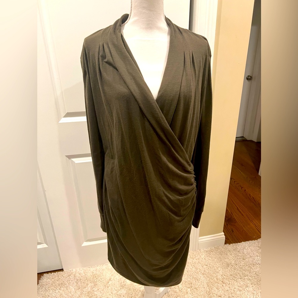 Banana Republic draped sweater dress